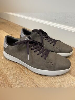 Cole Haan GrandPrø Tennis Gray Leather Lightweight Sneakers Men’s Shoes Size 12